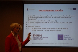 Promocja projektu na konferencji Związku Pracodawców